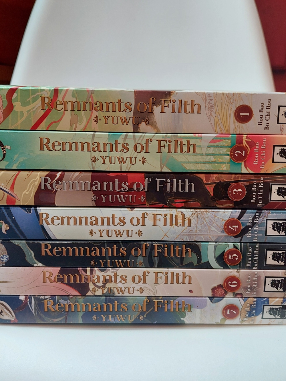Remnants of Filth YUWU Complete 1-7 English Like New Danmei